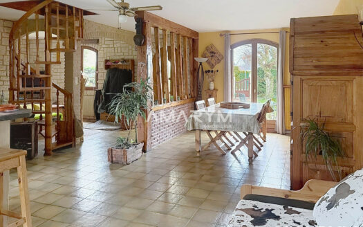 Le Tréport – Maison avec charme, de 160m2, vie de plain pied